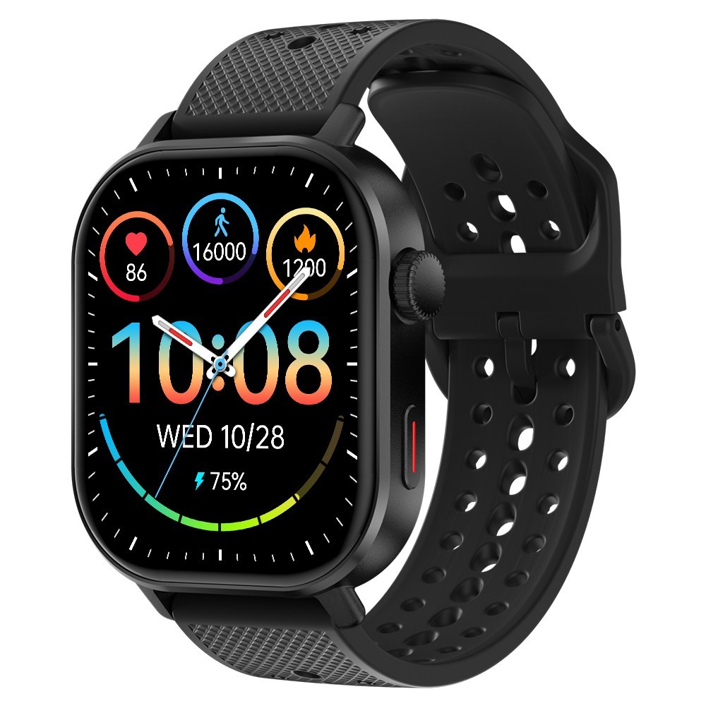 블루투스 스마트워치 ST60 2.13인치 고화질 디스플레이 GPS 아웃도어, GPS + 블루투스, 5.4cm, 블랙