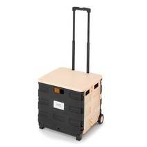 홈플래닛 접이식 캠핑 쇼핑카트 대형 + 뚜껑, 블