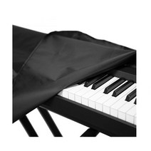 [뮤직인] 전자키보드 신디사이저 전체 덮개 61 76 88건반 /건반악기 피아노 커버, 사이즈 :88건반L