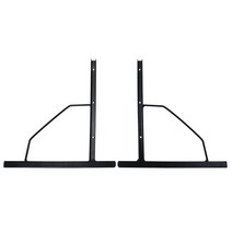 JNCP 휀스망 받침대 망다리 지지대 진열대 진열 메쉬망 네트망 철망, 블랙, 1개