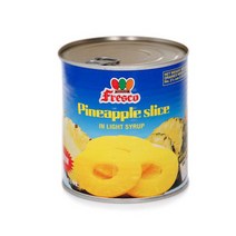 프레스코 파인애플슬라이스 통조림, 1개, 410g