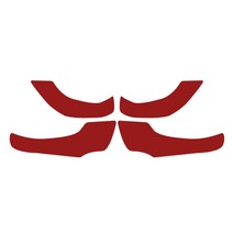 렉스디 도어커버-삼성 뉴 SM5-레드 1개