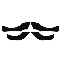 렉스디 벨벳 도어커버-기아포르테쿱-블랙, 1개