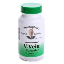 크리스토퍼스오리지널포뮬라스 V-베인 포뮬러 500mg 베지테리안 캡, 100개입, 1개