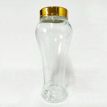 진성유리 백자 다이야 담금주병, 1.8L, 1개