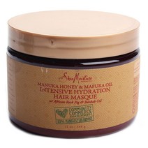 Shea Moisture 마누카 꿀 & 마푸라 오일 인텐시브 하이드레이션 헤어 마스크, 1개, 340g