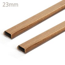 엘트리 무늬목전선보호관 23mm 2개입, 우드, 4개