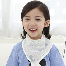베베슈에뜨 거즈 여름스카프빕 2개