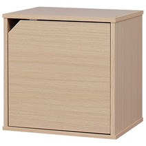 아이리스 모던 도어형 공간박스 CQB-35D, 프렌치오크