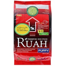 루아 퍼피 애견사료, 닭, 1.5kg, 1개