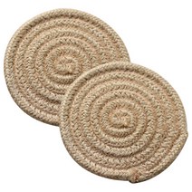 블럭마트 코튼 냄비받침/컵받침 11-12cm 2개입, TYPE3