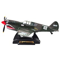 모터맥스 1:48 P-40 워호크 전투기 피규어, 1개