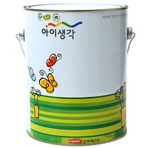 아이생각 수성 무광 페인트 4L, 밍크