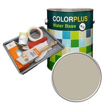 노루페인트 컬러플러스 페인트 4L   도구 세트, 1세트, 휴머스