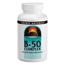 소스내츄럴스 B-50 컴플렉스 50mg 타블렛, 50개입, 1개