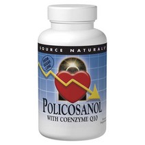 소스내츄럴스 폴리코사놀 코엔자임 Q10 타블렛, 120개입, 1개