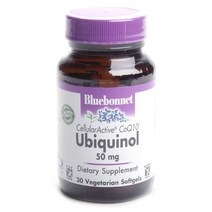 블루보넷 CoQ10 유비퀴놀 50mg 베지테리안 소프트젤 글루텐 프리, 30개입, 1개, 30정