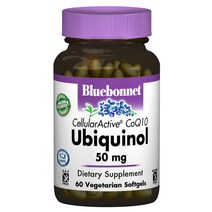 블루보넷 CoQ10 유비퀴놀 50mg 베지테리안 소프트젤 글루텐 프리, 60개입, 1개, 60정