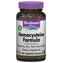 Bluebonnet 호모시스테인 포뮬러 베지터블 캡슐, 120개입, 1개, 120정