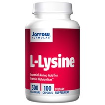 재로우 L-라이신 500mg 캡슐, 100개입, 1개