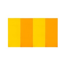 퍼니존 퍼니테라피 유아폴더매트 옐로우 시리즈 1, 오렌지