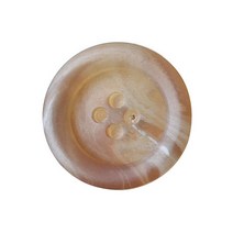동화상가몰 야크코트 단추 I-2 18mm, 베이지무광, 15개입