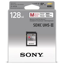 [qd-m128a] 소니 차세대 SD 메모리 카드 SF-M128, 128GB