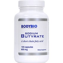 바디바이오 소듐 부티레이트 600mg 캡슐, 100개입, 1개