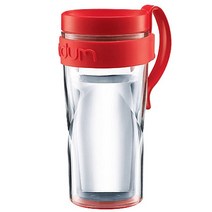 보덤 클립트래블머그, 레드, 350ml