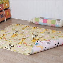 아기노리 프리미엄 양면 놀이방매트, 동물농장   퍼피핑크