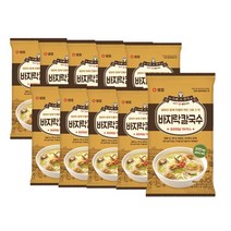 샘표 바지락 칼국수, 100.3g, 10개