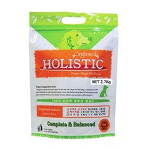 올가밀 홀리스틱 애견사료 큰알 양고기 & 쌀, 양, 2.7kg, 1개