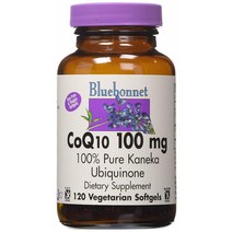 Bluebonnet CoQ10 100 mg 베지테리안 소프트젤, 120개입, 1개