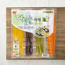 일가집 5줄 야채김밥 세트, 245g, 1개