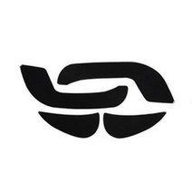 이모션 베이직 검정원단 화이트테두리 도어커버, 현대, 그랜져TG