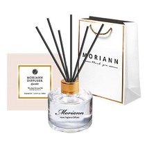 모리앤 골드라벨 디퓨저 120ml + 블랙 섬유리드 5p + 쇼핑백, 라벤더