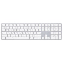 Apple 정품 매직 키보드 WITH NUMERIC KEYPAD, 실버, 한국어, MQ052KH/A, 일반형