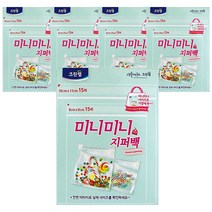 크린랲 미니미니 지퍼백, 5개입