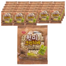 맘모스제과 현미 크런치바, 70g, 24개입