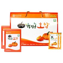 오가닉가든 고이담은 유기농 호박즙 선물세트, 90ml, 30개