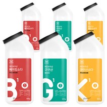 레인보우샵 톡톡이 삼총사 베이킹소다 프리미엄 500g + 구연산 베이직 420g + 과탄산소다 프리미엄 500g, 2세트