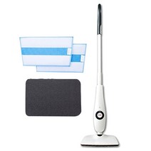 한경희생활과학 스팀청소기 화이트 SLO-500BL + 초극세사패드 2p + 받침대