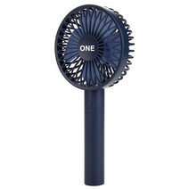 원 미니 휴대용 선풍기, ONE501, Blue
