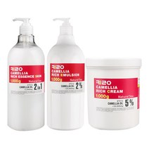 내추럴수 카멜리아 리치 스킨케어 1000g 3종, 1세트