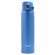 조지루시 초경량 원터치 보온 보냉 텀블러 SM-SD, 매트 블루, 600ml