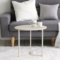 룸앤홈 노르딕 원형 테이블, 아이보리