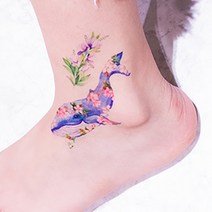 타투에이전트 타투 5종 세트, 워터칼라, 1세트