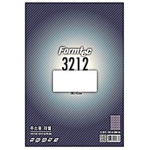 [한국폼텍] 레이져/잉크젯 라벨LS3212_12칸, 100매, 12칸