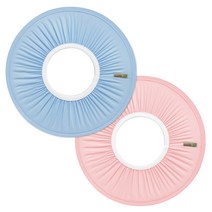 마니또 유아 샴푸캡 2p, 블루, 핑크, 2개