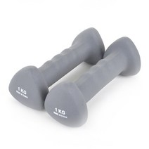 스포뱅크 해피핸드 네오프랜 아령, 1kg, 2개입